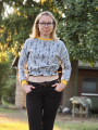 E-book drei eM's Ellgau Dames Hoodie, Duits