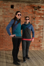 E-Book drei eM's Hoodie Schio Men- Women, duits