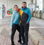 E-Book drei eM's Hoodie Schio Men- Women, duits