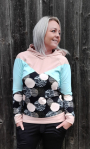 E-book drei eM's hoodie/jurk Alimonda, Duits