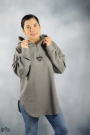 Patron sweat-shirt / pullover femme pdf Ginosa drei eM's, en allemand