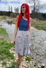Patron robe femme pdf Scilla drei eM's, en allemand
