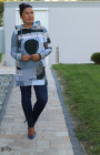 E-Book drei eM's Longhoodie Cortina, duits