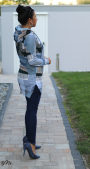 E-Book drei eM's Longhoodie Cortina, duits