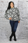 Patron pullover / sweat-shirt femme pdf Schenna drei eM's, en allemand