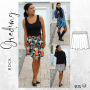 Patron jupe femme pdf Greding drei eM's, en allemand