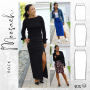Patron jupe femme pdf Moosach drei eM's, en allemand