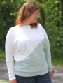 Patron t-shirt femme pdf Hemau drei eM's, en allemand