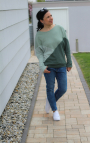 Patron t-shirt femme pdf Hemau drei eM's, en allemand