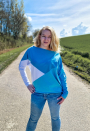 Patron t-shirt femme pdf Hemau drei eM's, en allemand