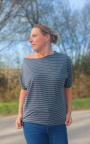 Patron t-shirt femme pdf Hemau drei eM's, en allemand