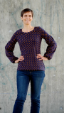 Patron t-shirt / robe femme pdf Amalia drei eM's, en allemand