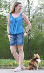 Patron top femme pdf Salento drei eM's, en allemand