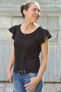 E-Book drei eM's Volant-Shirt LATISANA