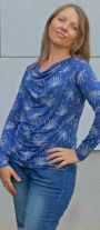 Patron t-shirt femme pdf Clare drei eM's, en allemand