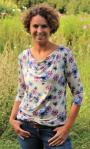 Patron t-shirt femme pdf Clare drei eM's, en allemand