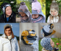 E-Book drei eM's Omkeerbare muts Michele incl. Tutorial Blume