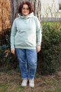E-book Einfach anziehend Dames Hoodie Vor allem bequem, Duits
