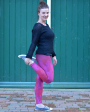 Patron legging / collant femme pdf Heldin in Strumpfhosen Einfach anziehend, en allemand