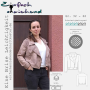 Patron veste biker femme pdf Eine Brise Leichtigkeit Einfach anziehend, en allemand