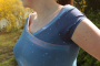 E-Book Einfach anziehend T-Shirt Vom Sommer geküsst, Duits