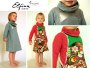 Patron robe enfant pdf Elfina Winter Elsterglück, en allemand