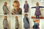 Patron robe enfant pdf Elfina Winter Elsterglück, en allemand