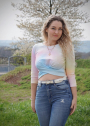 E-book Emmilou. Crop-Top Viola, Duits