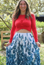 E-book Emmilou. Crop-Top Viola, Duits