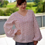 E-book Erbsünde Damen Bluse Petunia, Duits