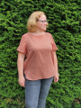 Patron blouse femme pdf Areia Erbsünde, en allemand