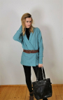 Patron cardigan femme pdf Cardiga Erbsünde, en allemand