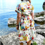 E-Book Erbsünde Damen Kleid TULIPA