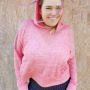 E-Book Erbsünde dames korte sweater Salvia, Duits