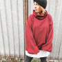 E-Book Erbsünde dames oversize pulloverjurk/sweater Marilia, Duits