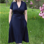 Patron robe cache-coeur femme pdf Aurora Erbsünde, en allemand