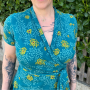 Patron robe cache-coeur femme pdf Aurora Erbsünde, en allemand