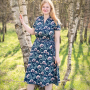 Patron robe cache-coeur femme pdf Aurora Erbsünde, en allemand