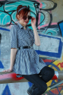 E-Book Erbsünde Hemdblusenkleid Bella Dona