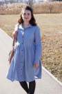 E-Book Erbsünde Hemdblusenkleid Bella Dona