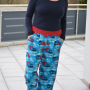 E-book Erbsünde Jerseyhose Lorena, Duits