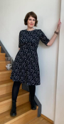 Patron robe femme pdf Petrolina Erbsünde, en allemand