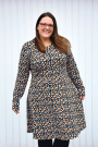 Patron robe femme pdf Petrolina Erbsünde, en allemand