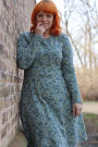 Patron robe femme pdf Petrolina Erbsünde, en allemand