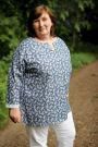 Patron blouse / tunique femme pdf Lucia Erbsünde, en allemand
