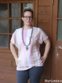 Patron blouse / tunique femme pdf Lucia Erbsünde, en allemand