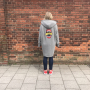 Patron manteau oversize femme pdf Morcego Erbsünde, en allemand