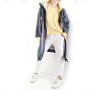 Patron manteau oversize femme pdf Morcego Erbsünde, en allemand