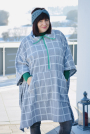 E-book Erbsünde Oversize Poncho Hera, Duits