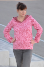 E-Book Erbsünde Pullover mit Kapuze Acerola, duits